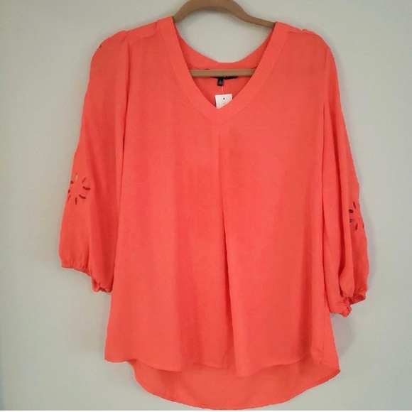 Brixon Ivy Coral Women's Top - Picture 2 of 6